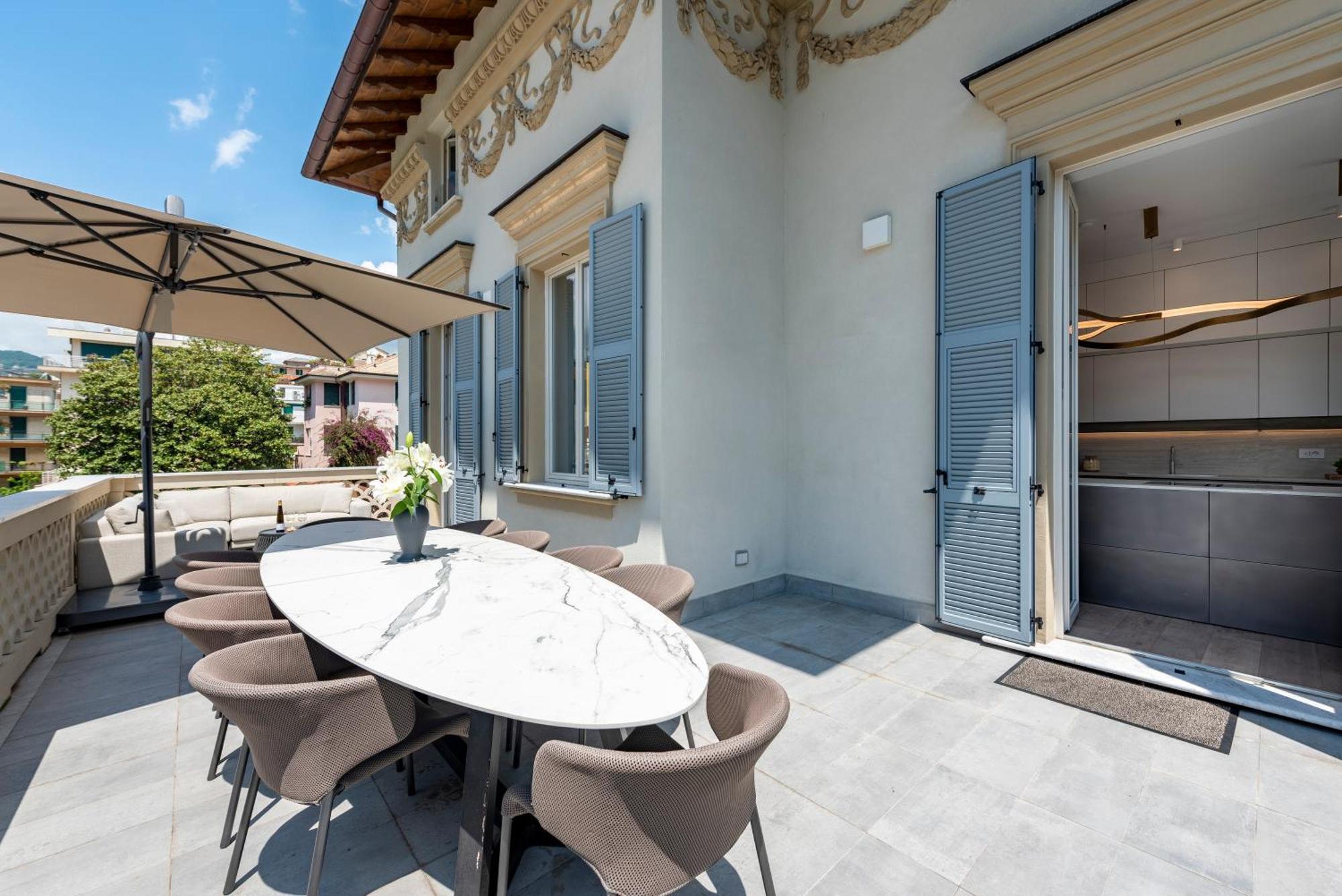 Villa Porto Rapallo Portofino Coast المظهر الخارجي الصورة
